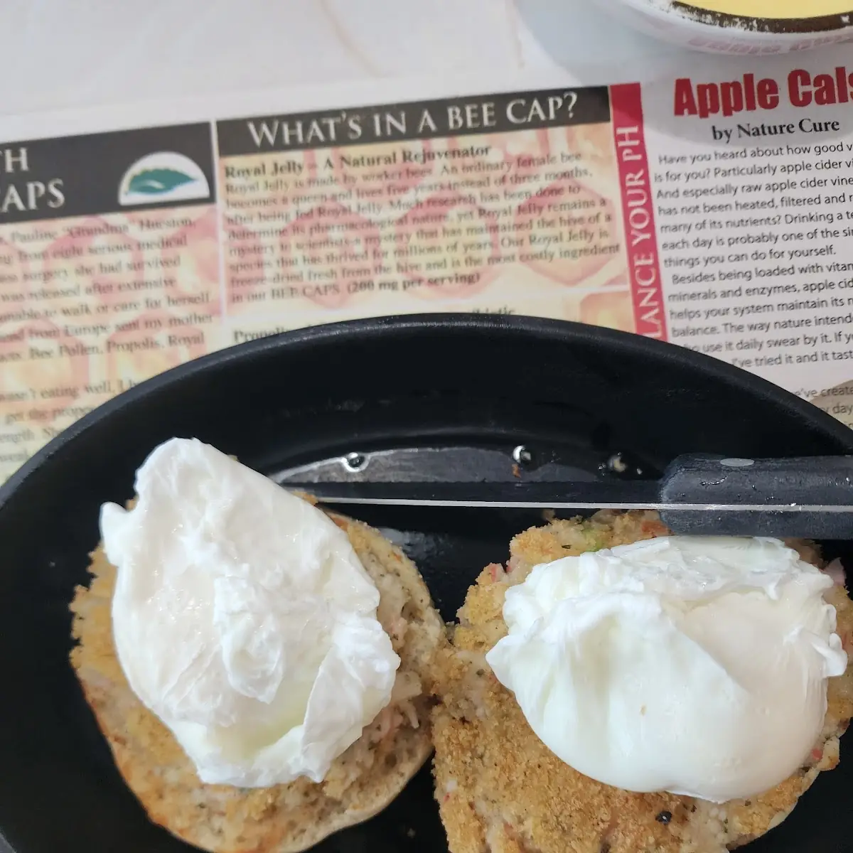 Crab Cakes Benedict