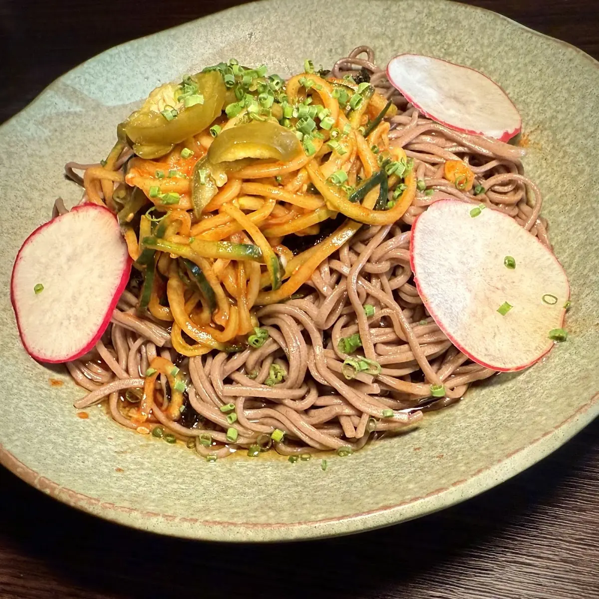 Soba Noodles with Curry Sauce