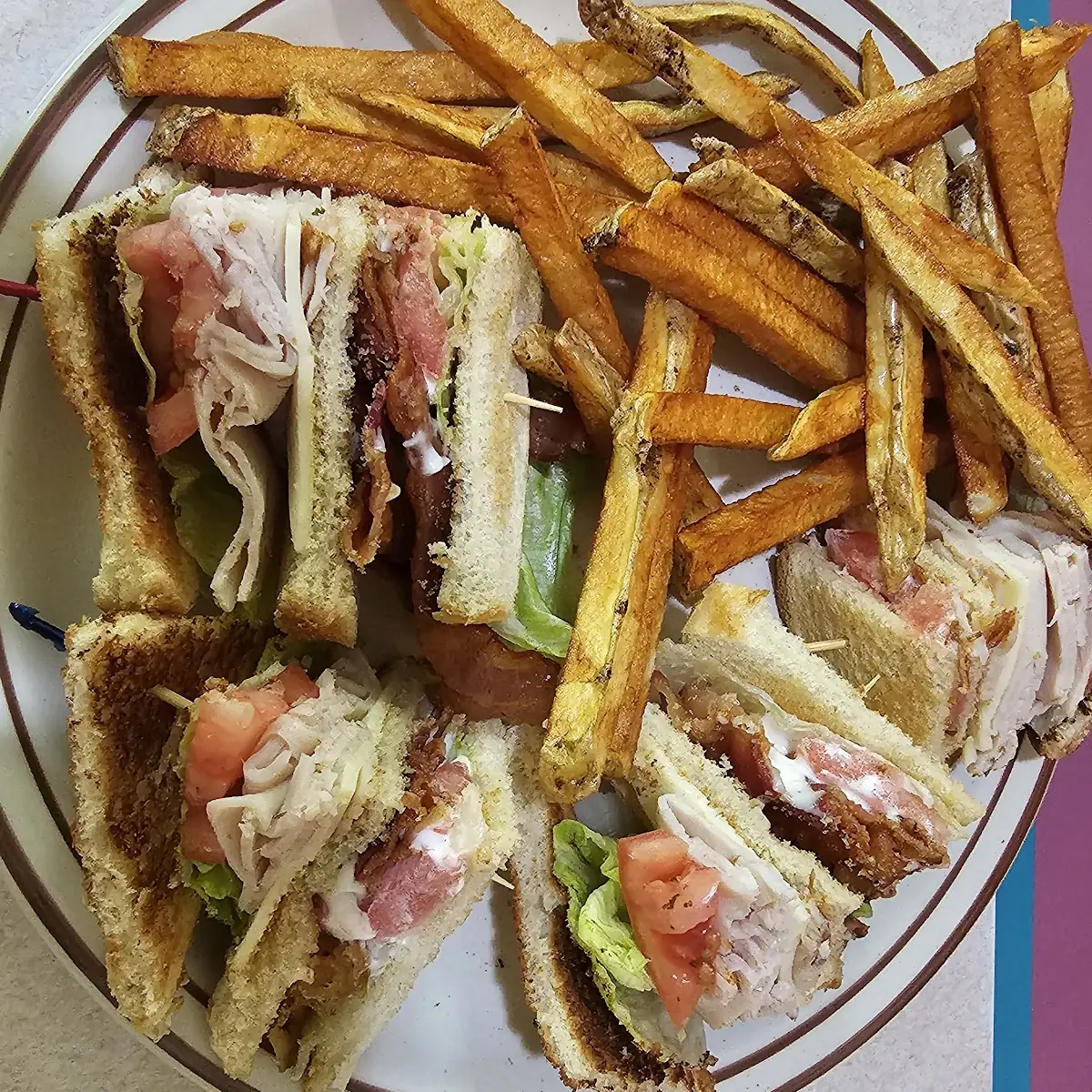 Turkey Club Sandwich
