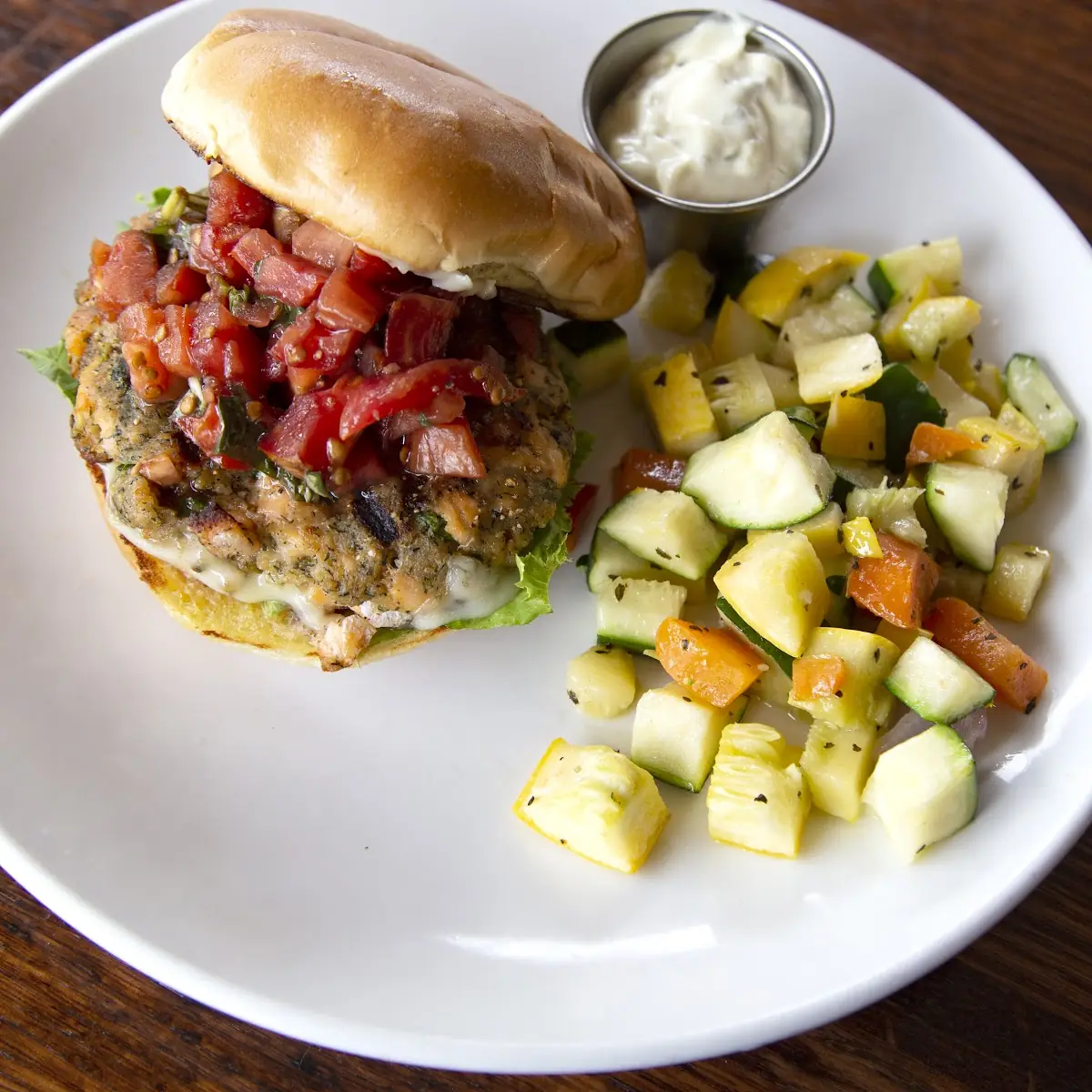 Salmon Burger