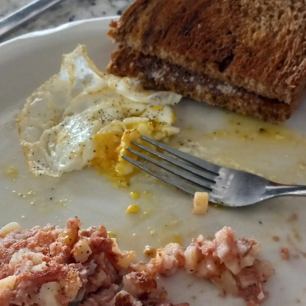 Corned Beef Hash and Eggs