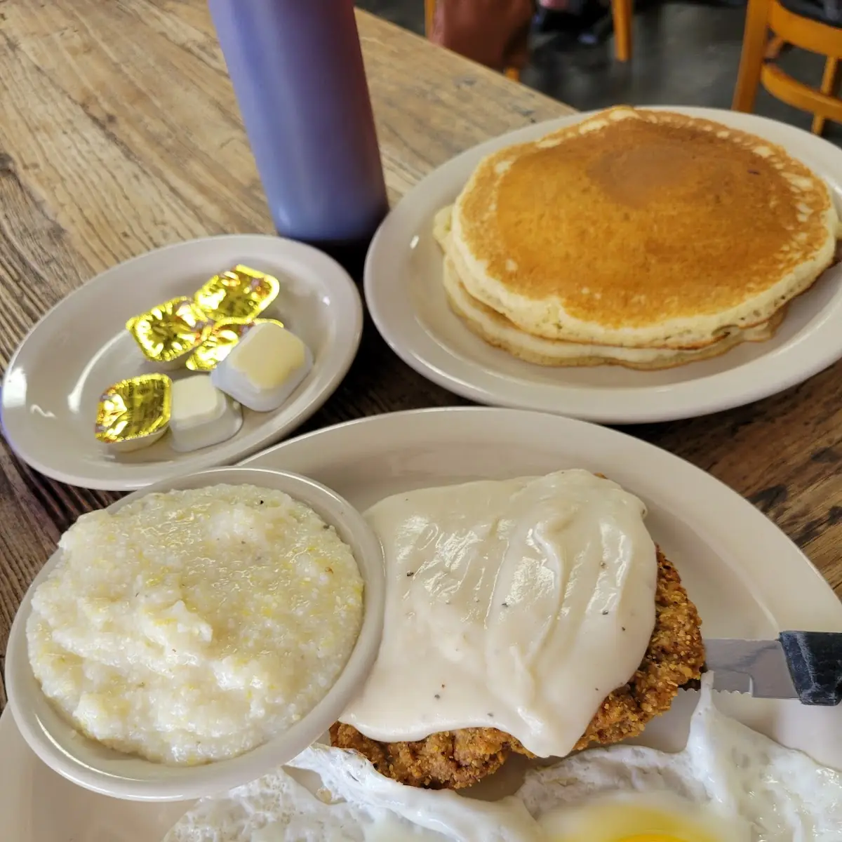 Country Fried Steak Breakfast