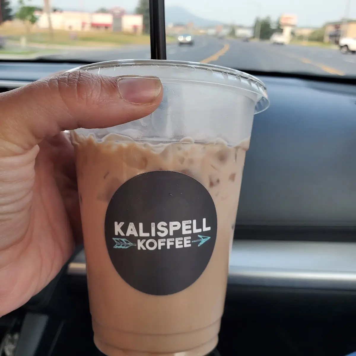 Iced Mocha Hazelnut White Coffee