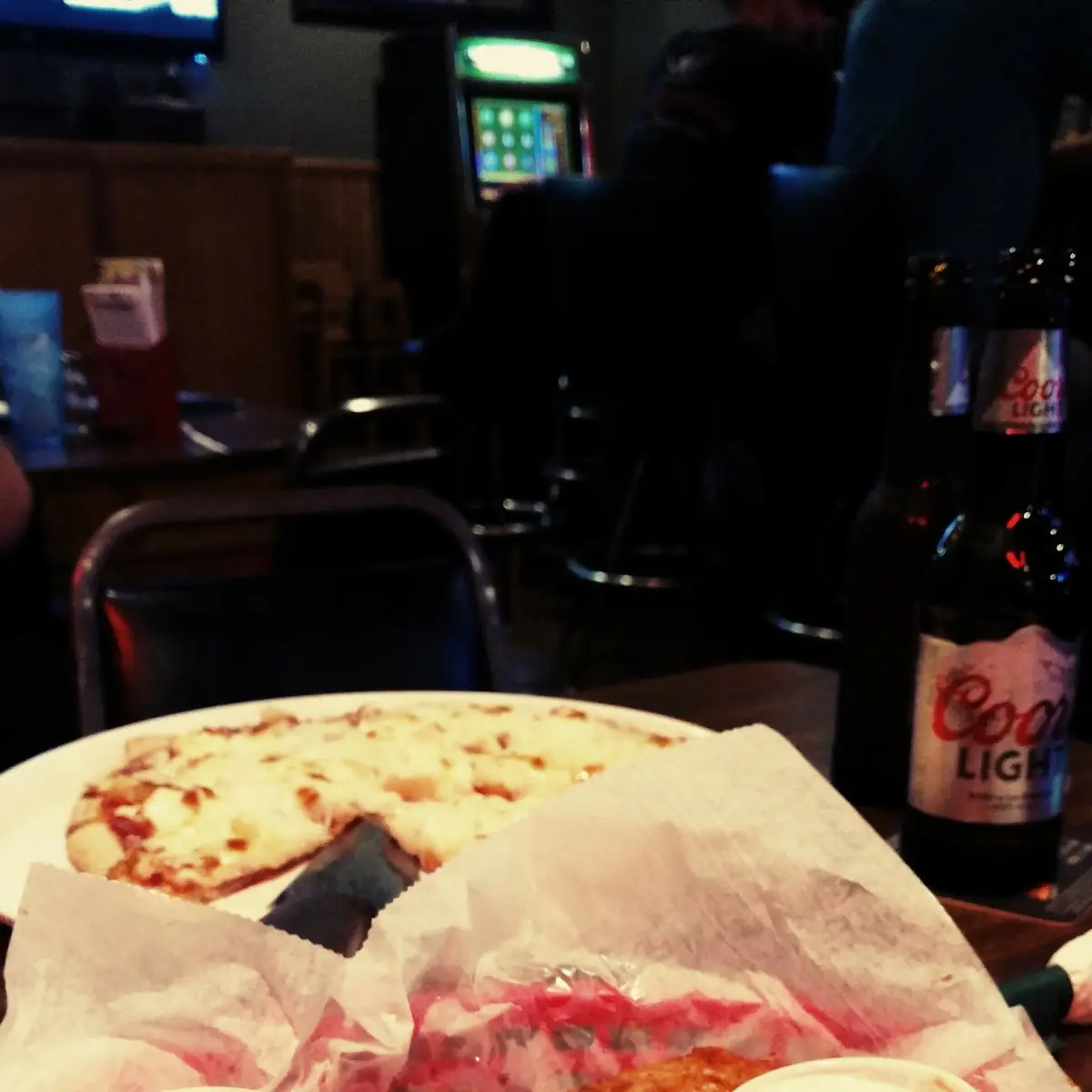 Chicken Wings and Pizza
