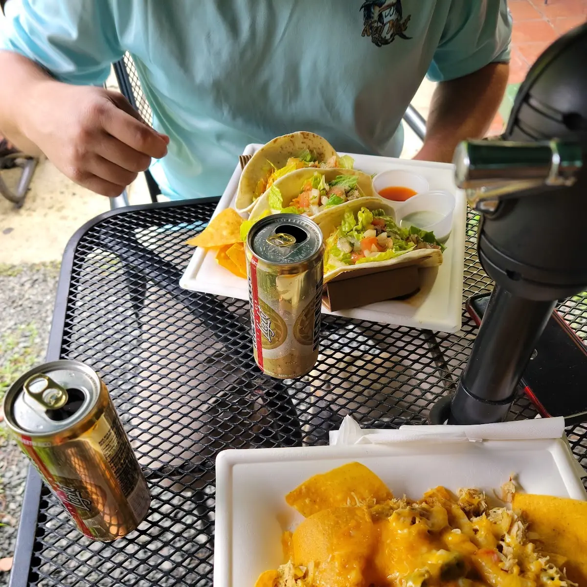 Fish Tacos & Chicken Nachos