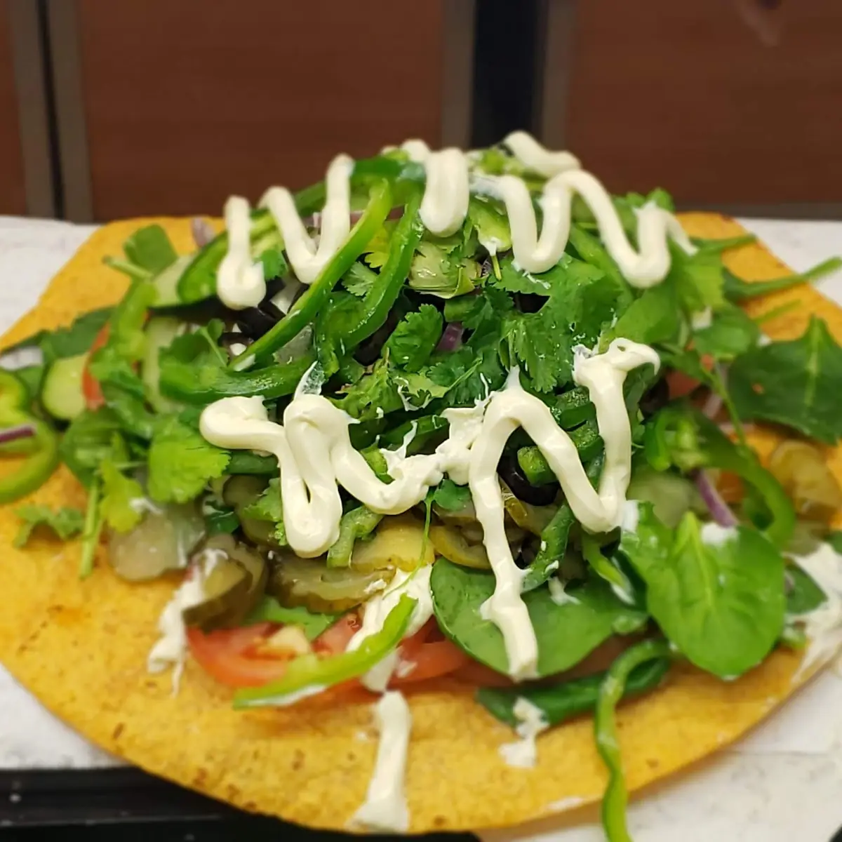 Francisco's Signature Veggie Wrap