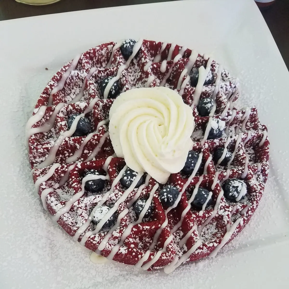 Red Velvet Waffle