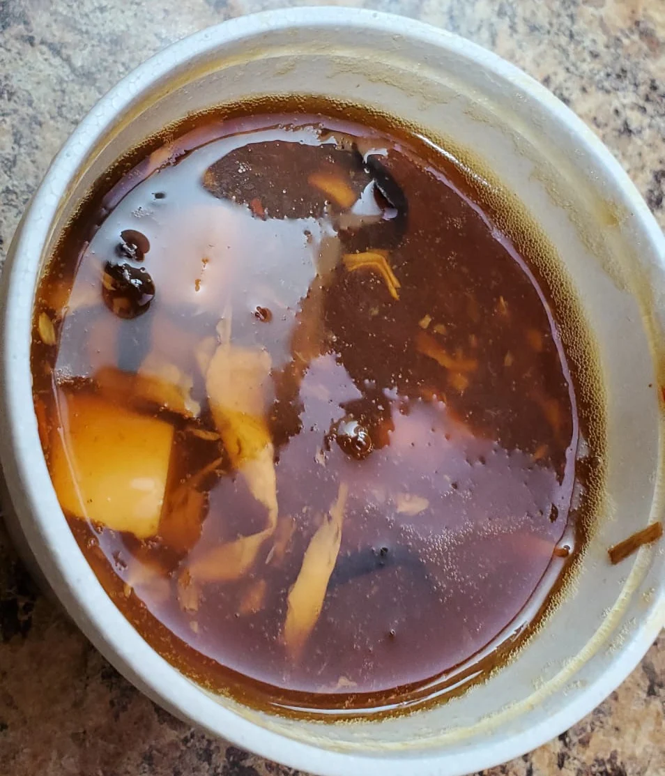 Mushroom Soup with Tofu