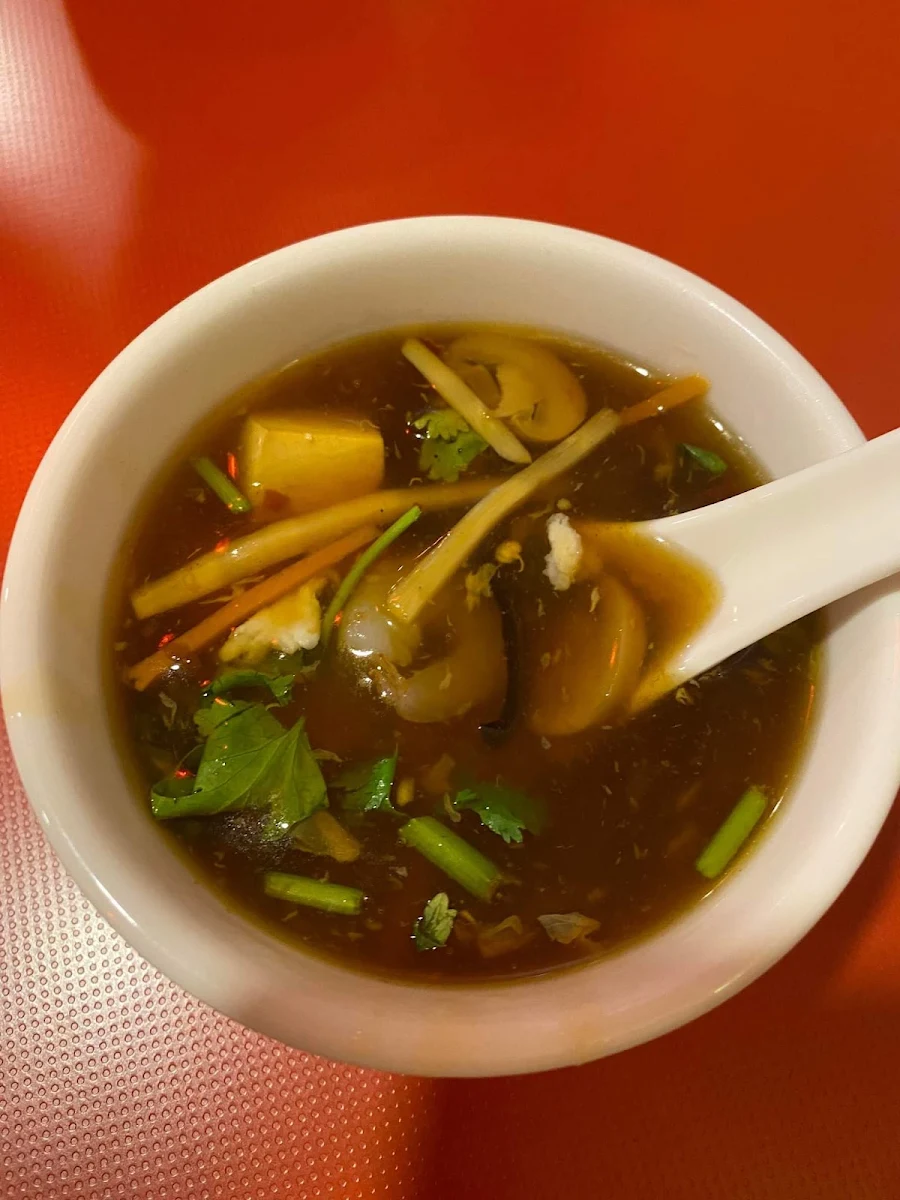 Veg Hakka Village Special Soup