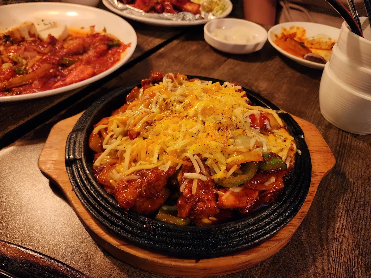Spicy Chicken with Cheese