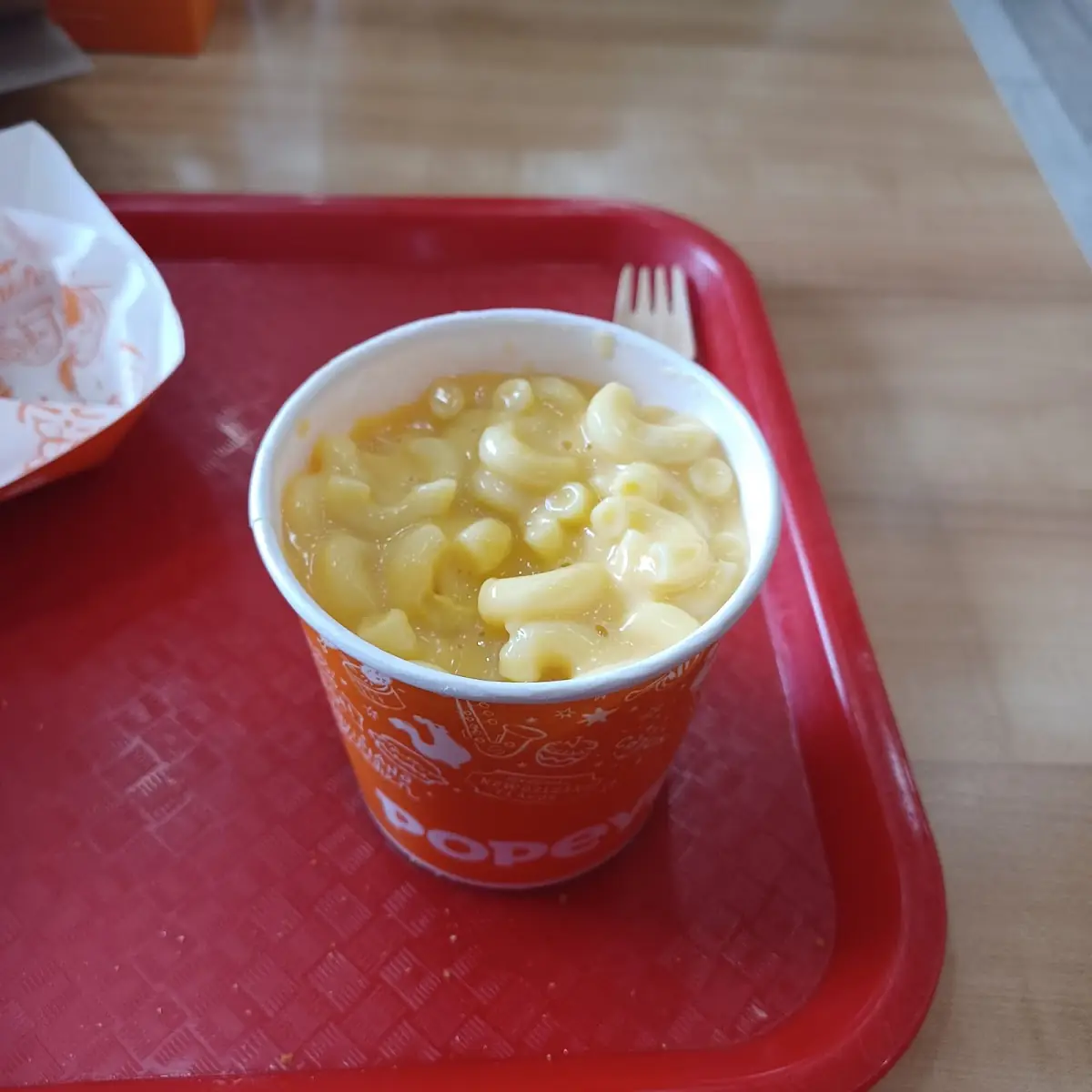 Macaroni and Cheese, Popeyes Louisiana Kitchen