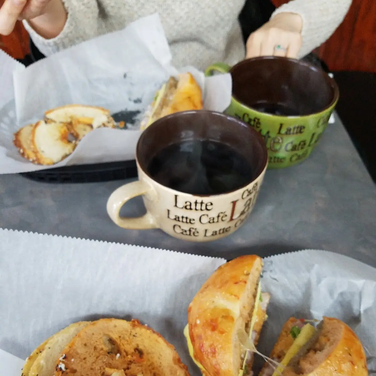 Arizona Omelete Breakfast Sandwich