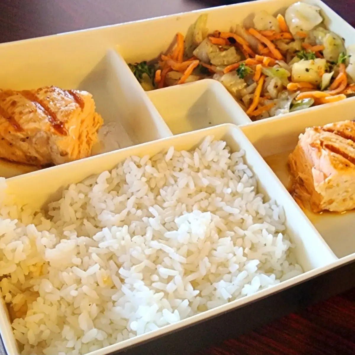 Salmon Bento Box