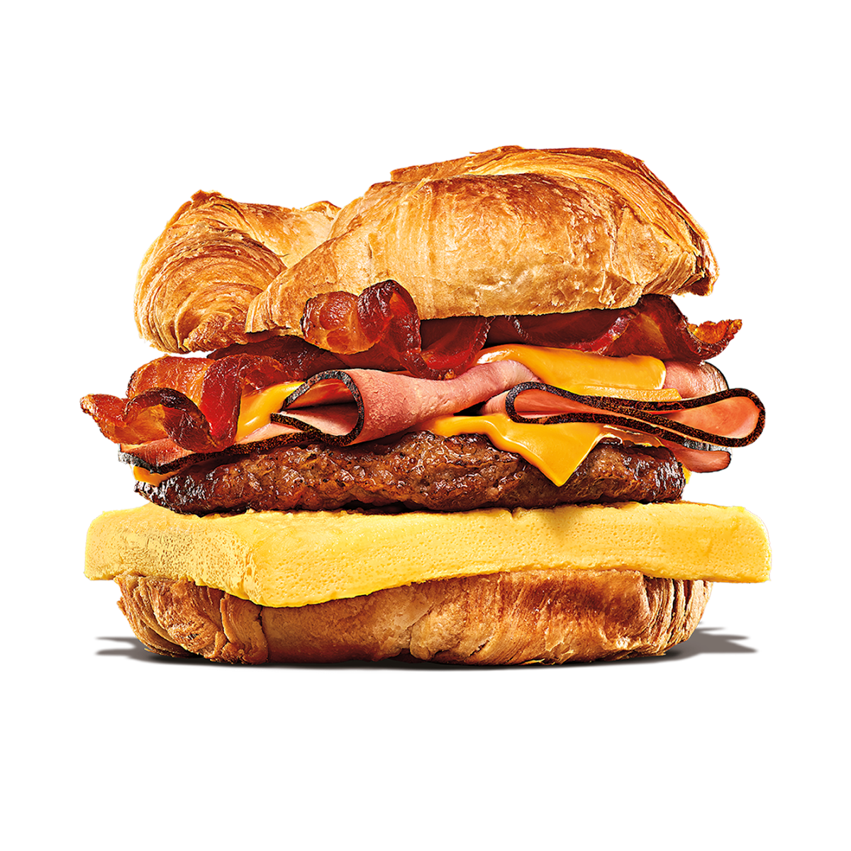 Double Sausage Egg & Cheese Croissan'Wich