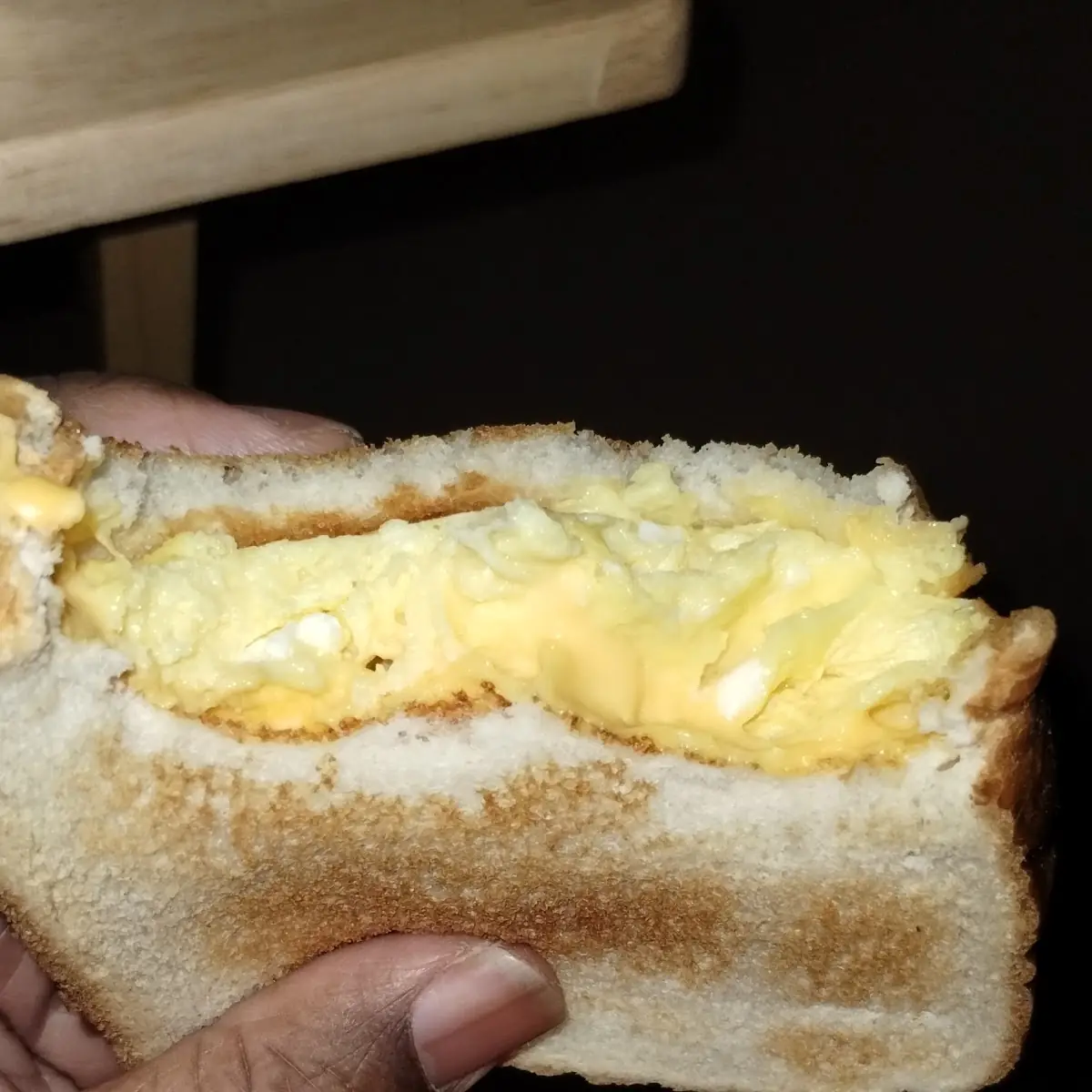Egg and Cheese on Texas Toast