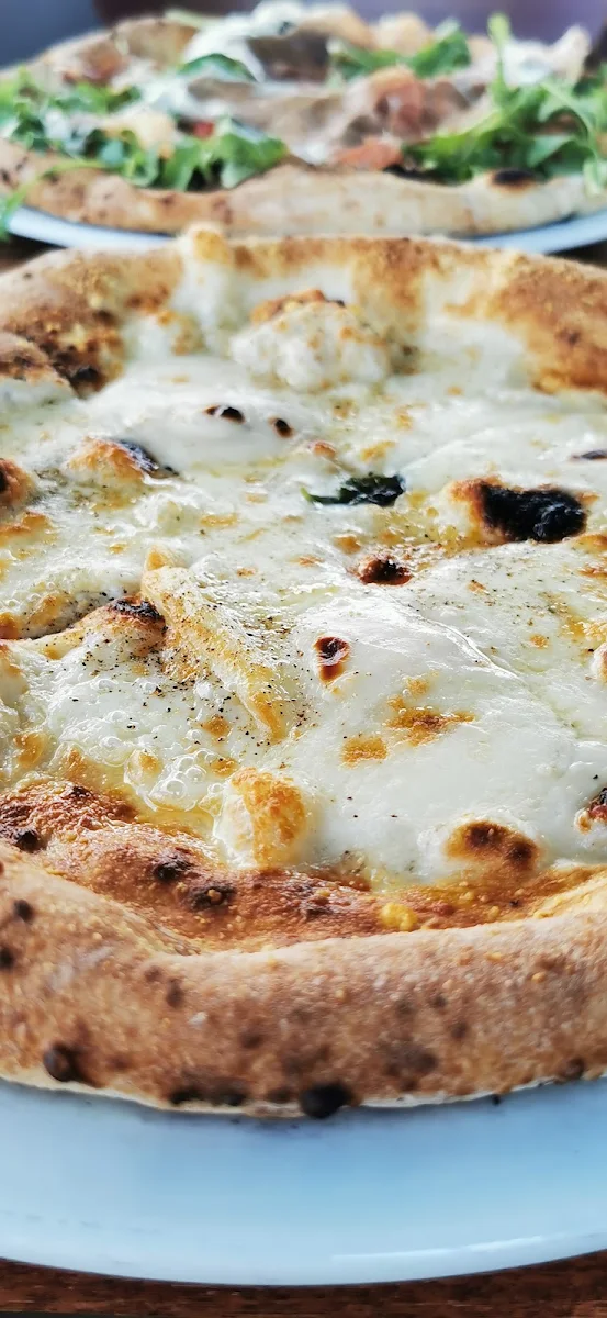 Pizza Margherita Bianca