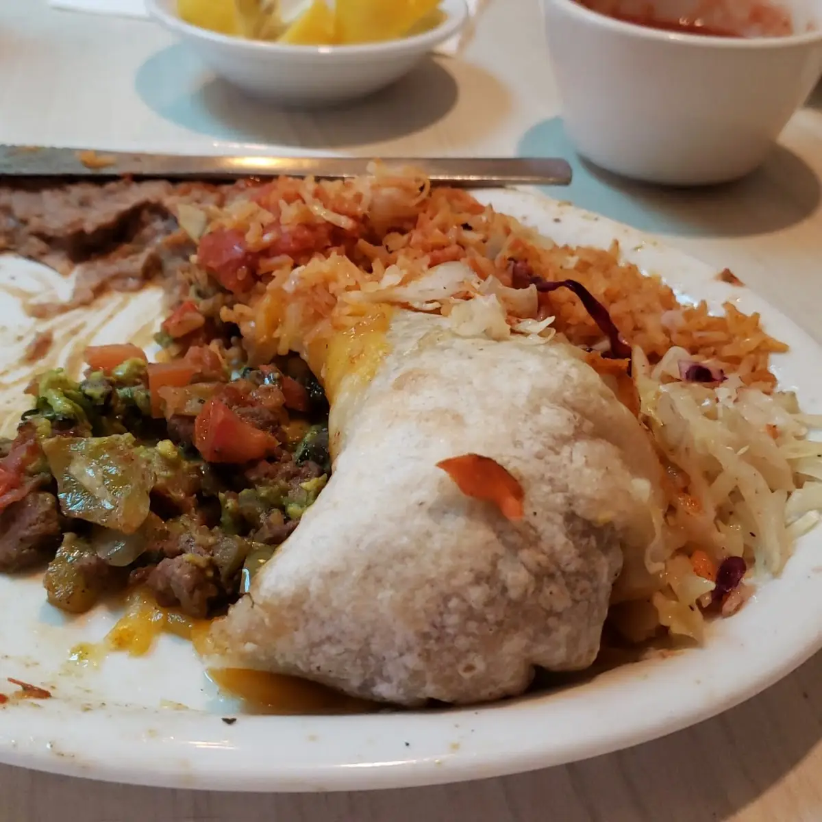 Carne Asada Burrito