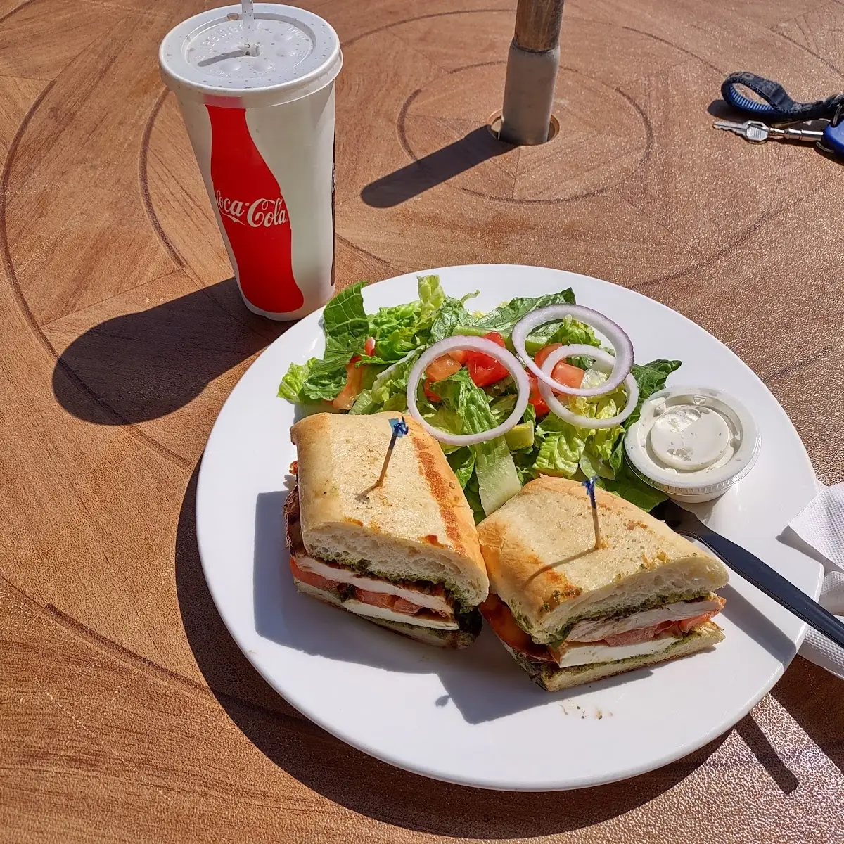 Caprese Sandwich with Chicken