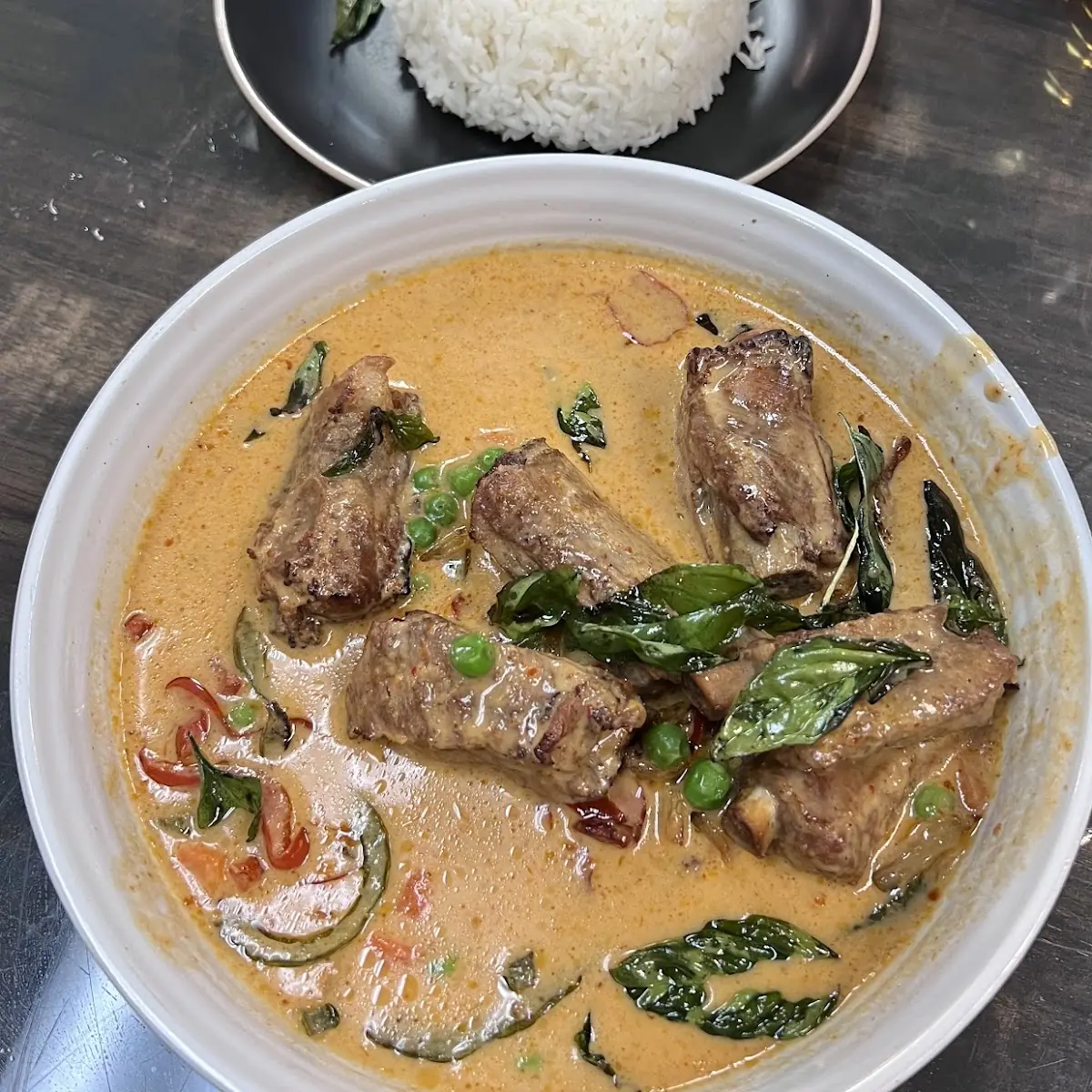 Back Rib Pork Panang Curry
