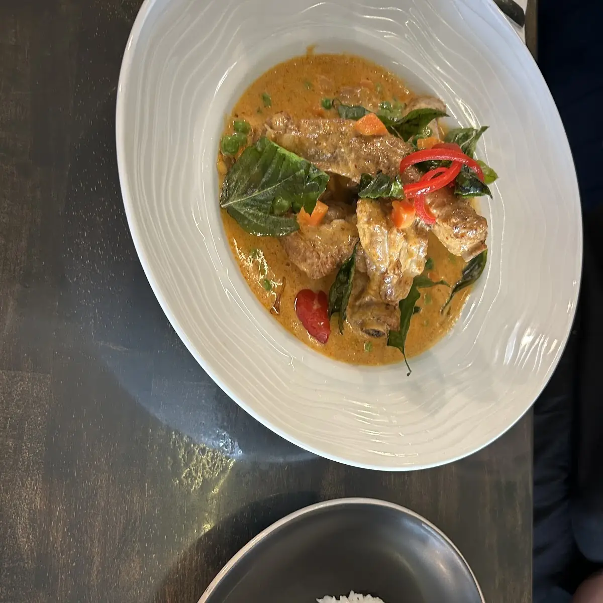 Grilled Salmon Panang Curry