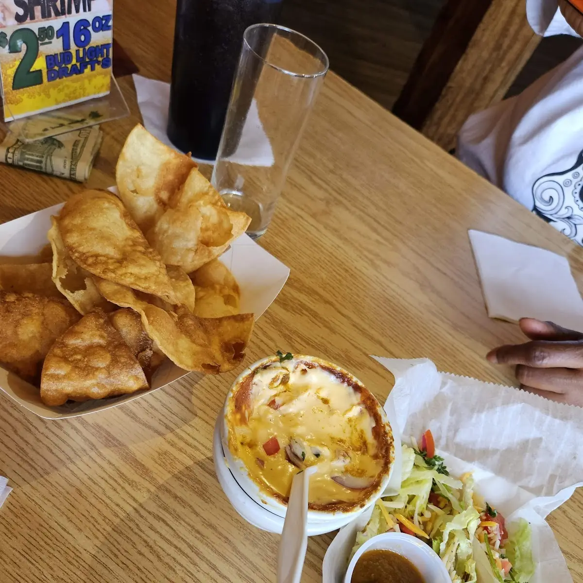 Homemade Chips and Queso Dip