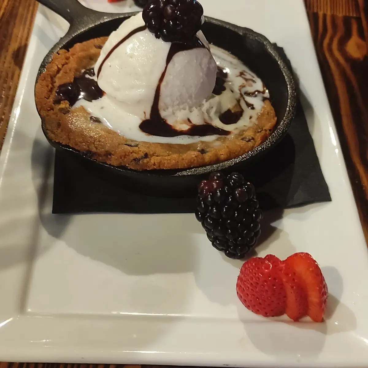 Sizzling Chocolate Chip Cookie Skillet