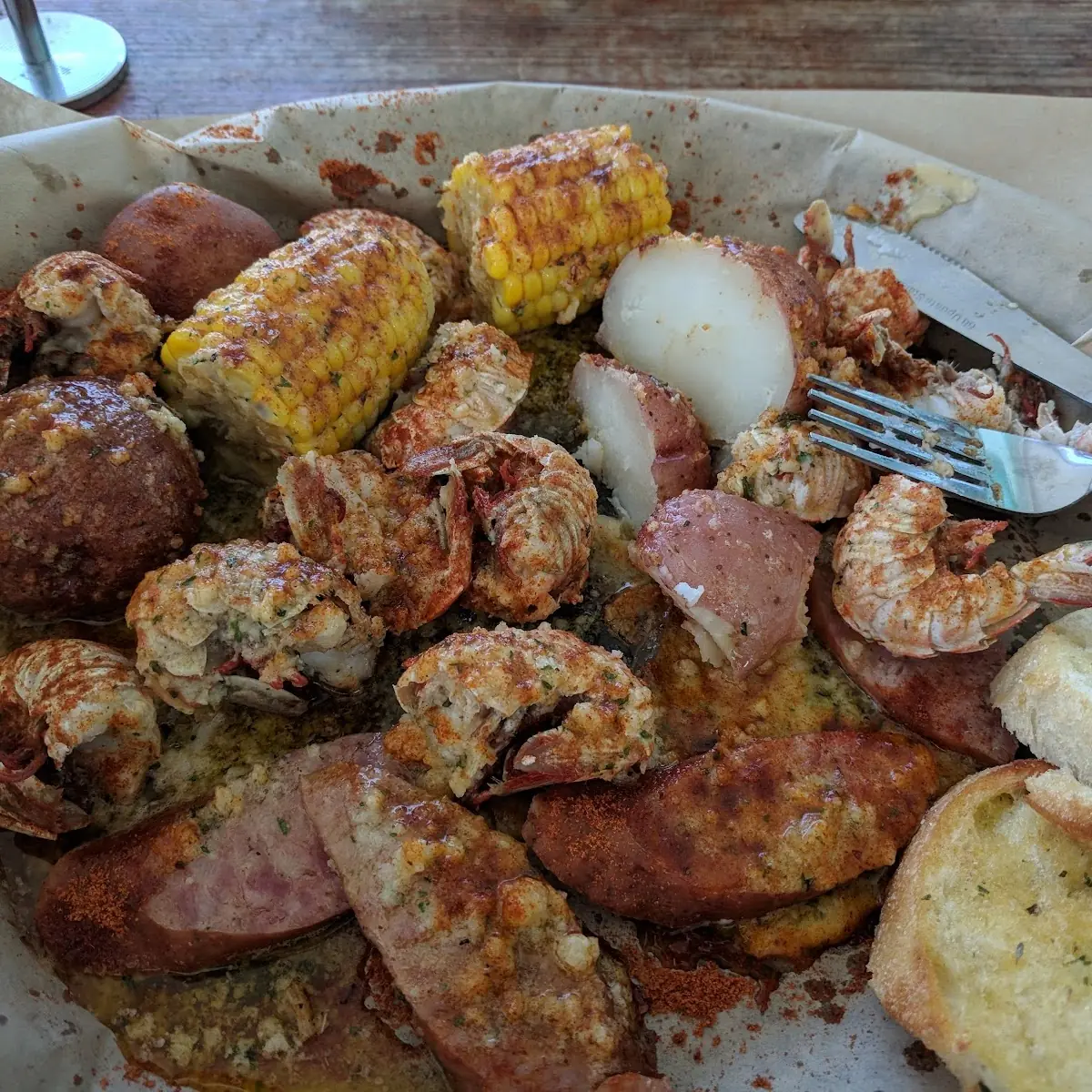 Rock Shrimp Basket