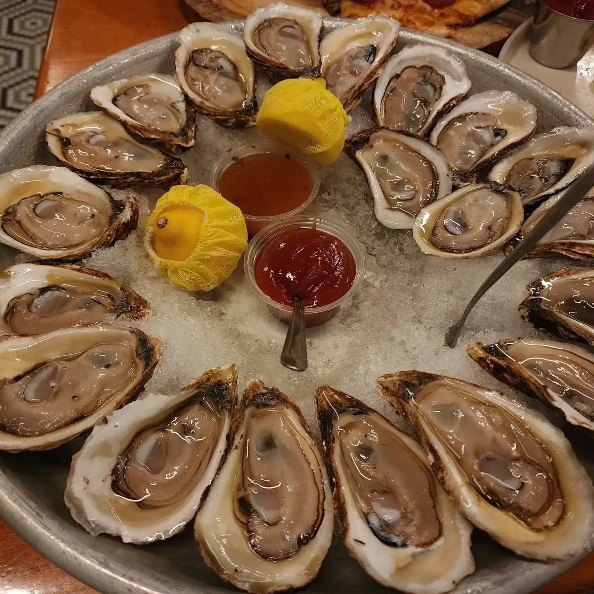 One Dollar Oysters on the Half Shell