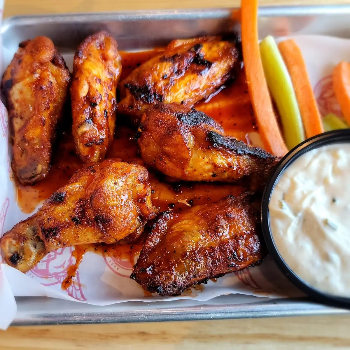 Honey Chipotle Oven Roasted Wings