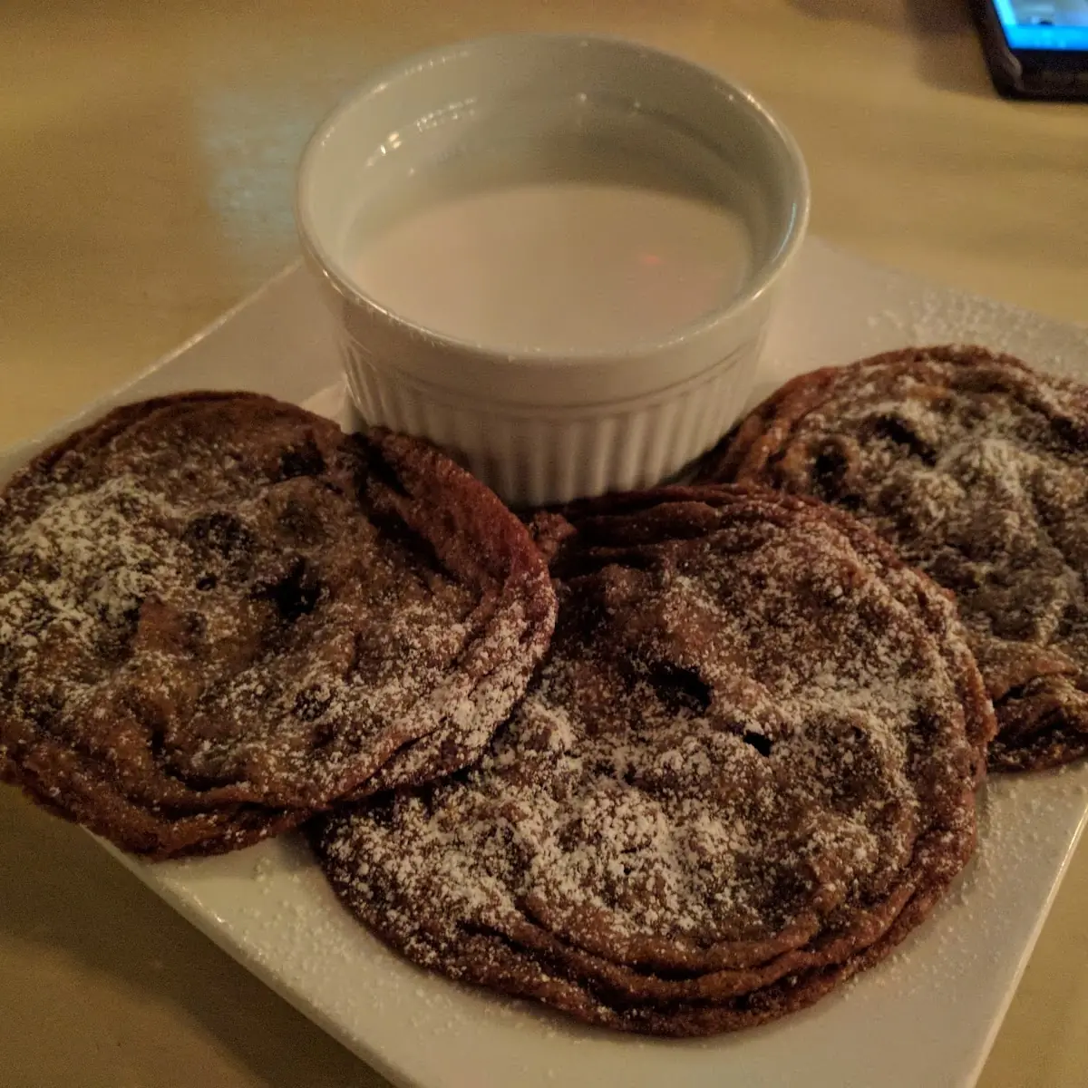 Chocolate Chip Cookies and Milk