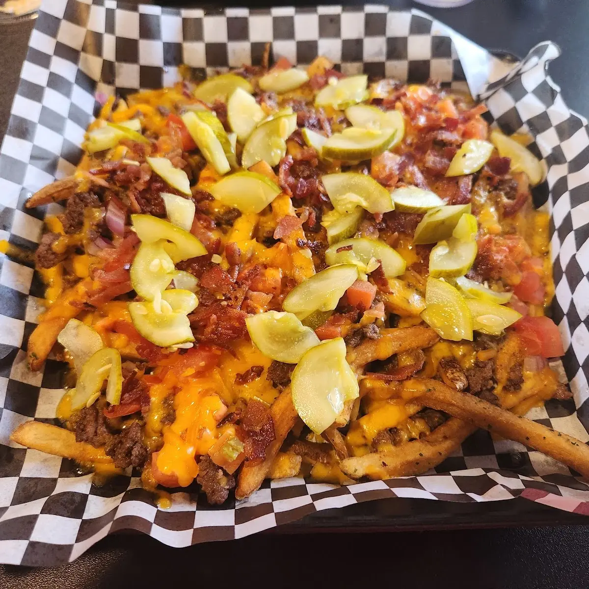 Bacon Cheeseburger Fries