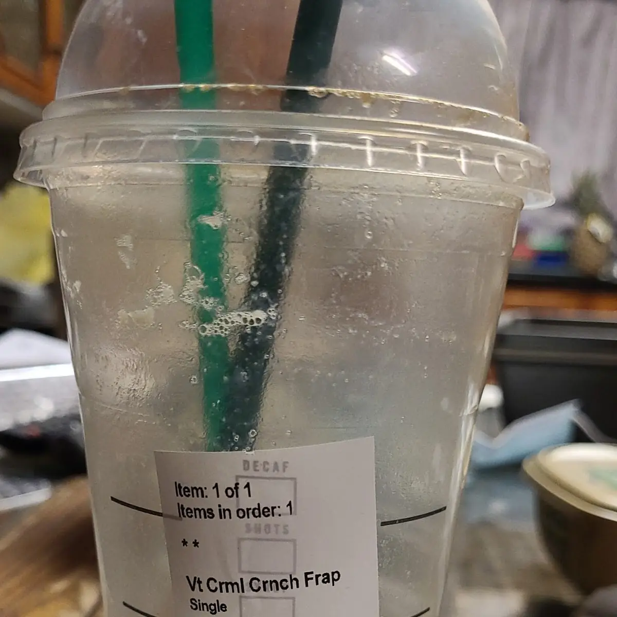 Caramel Crunch Frappuccino