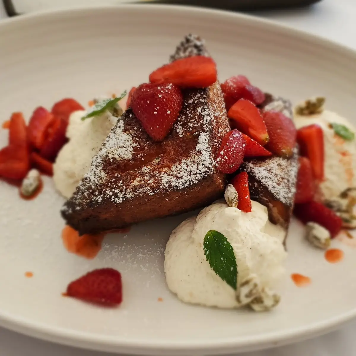 Strawberry Limoncello French Toast