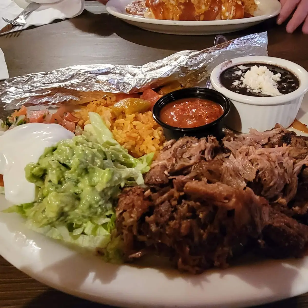 Carnitas Dinner with Black Beans