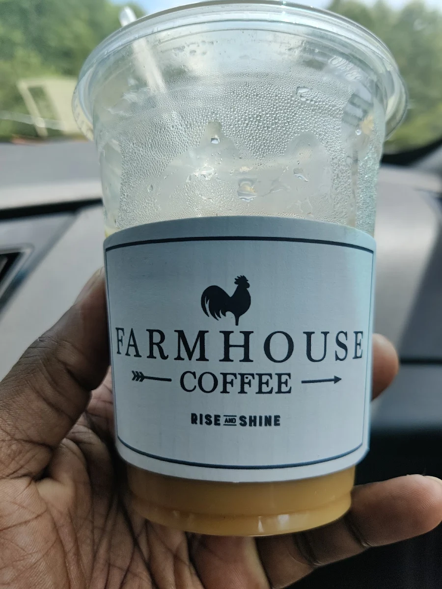 Lavender Vanilla Latte with Cold Brew