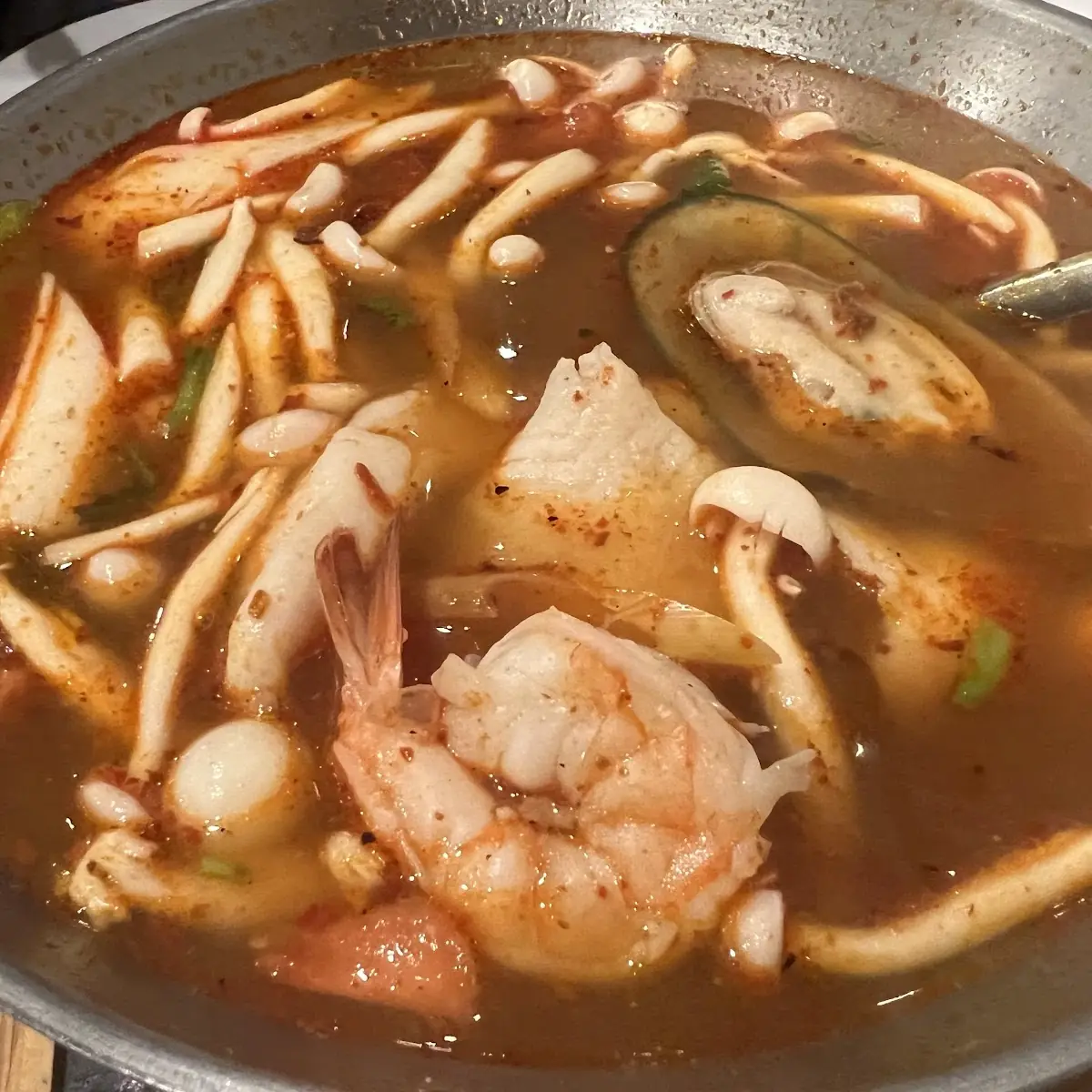 Hotpot Seafood Tom Yum Soup