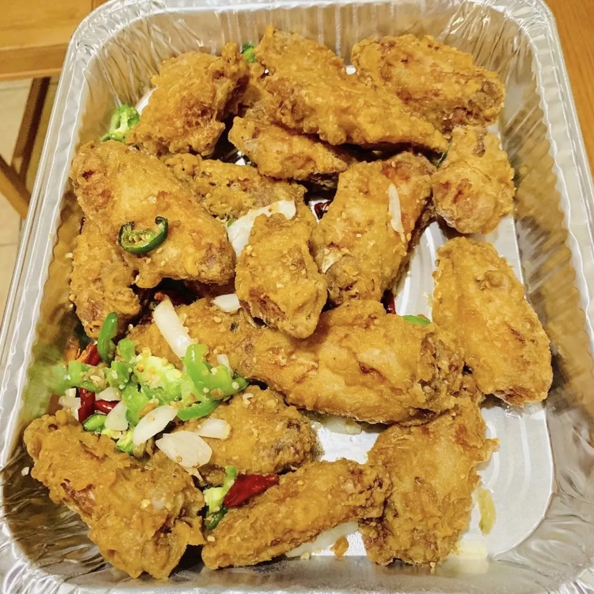 Fried or Salt & Pepper Chicken Wings 8 Pieces