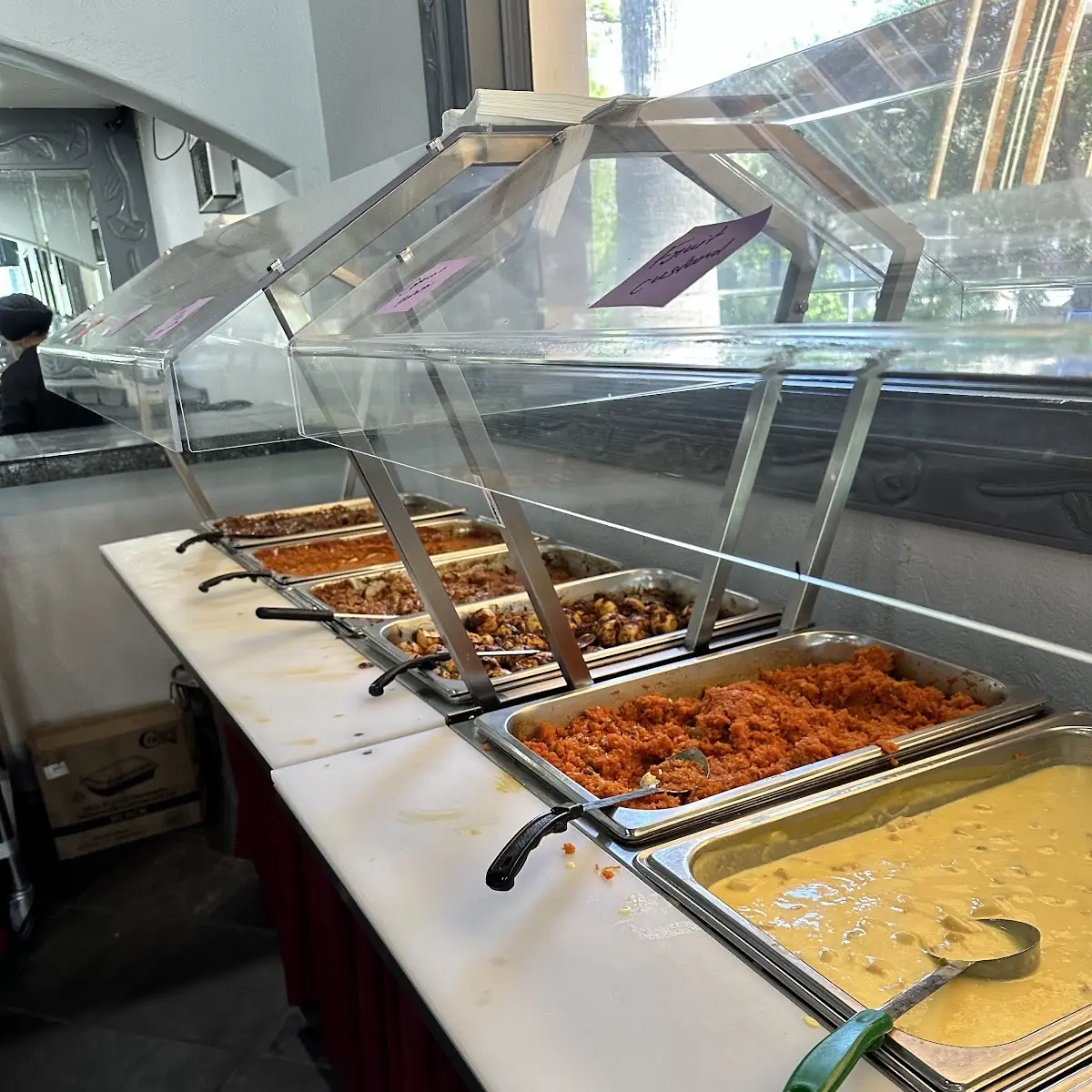 Assorted Indian Curry Buffet