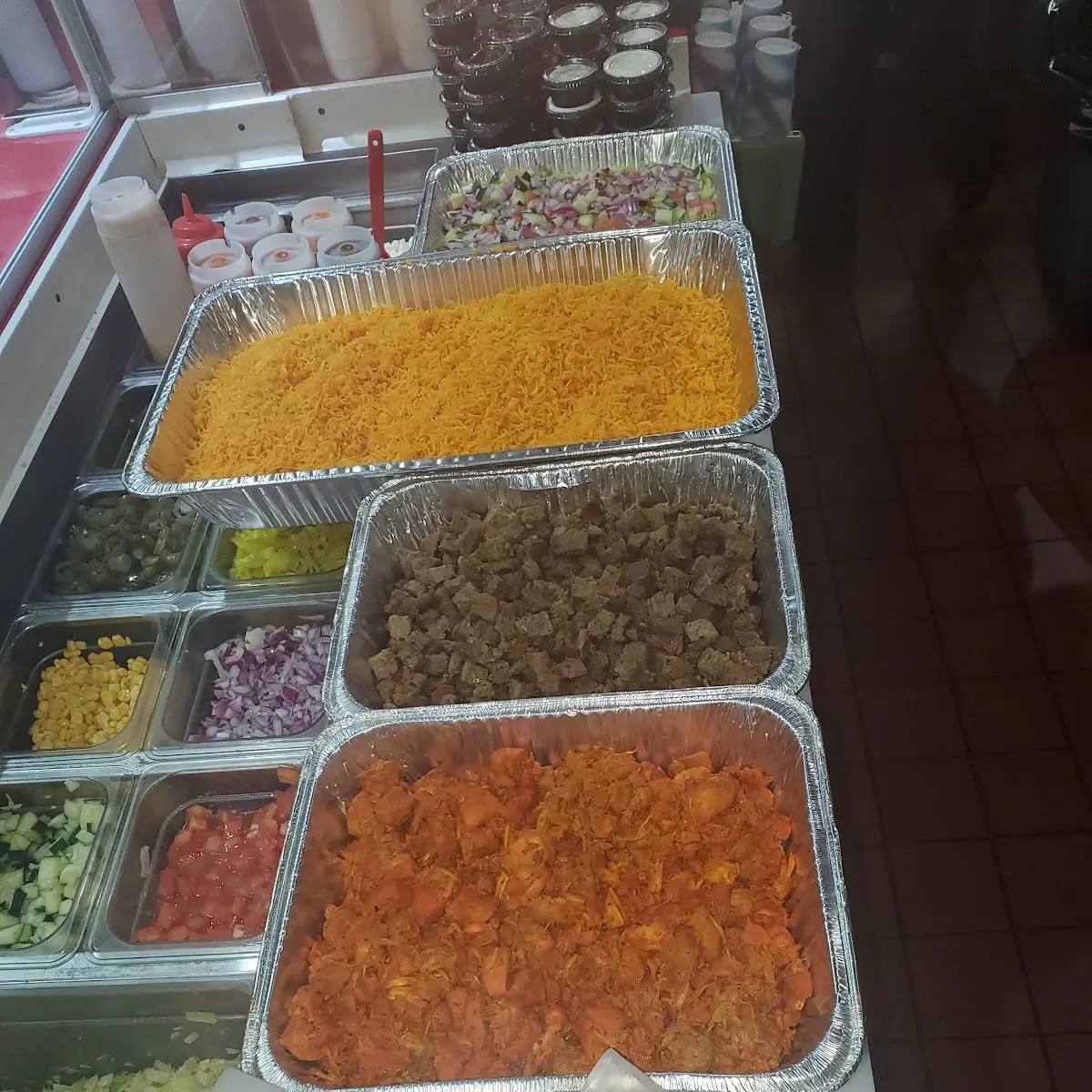 Chicken Beef and Salad Tray