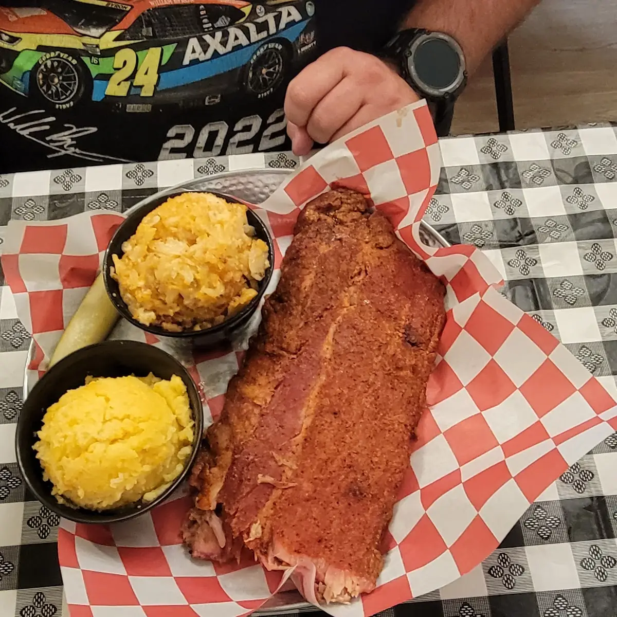 Ribs Baked Beans Coleslaw
