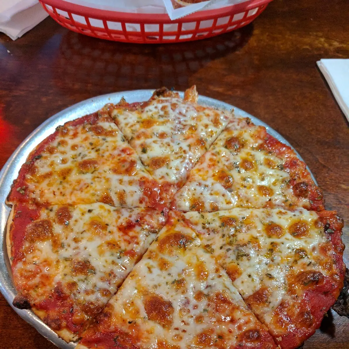 Thin Crust Pepperoni Pizza
