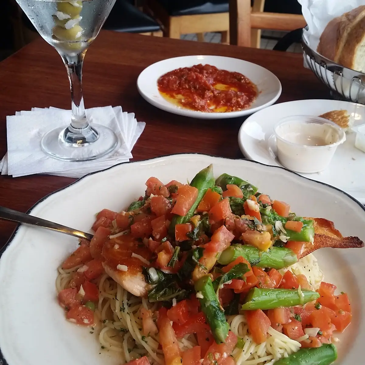 Grilled Salmon Salad