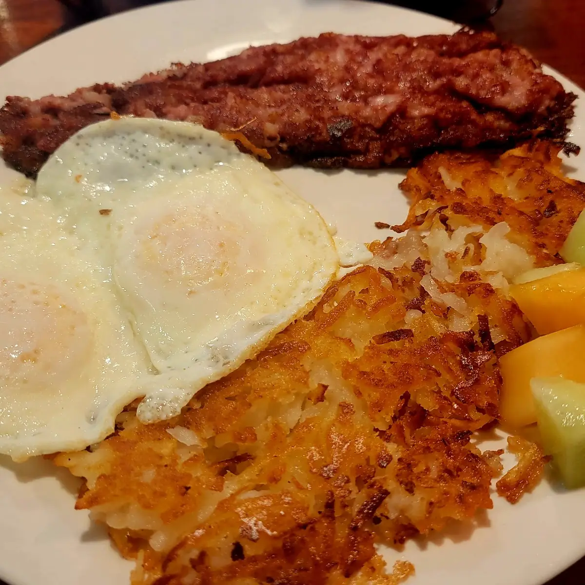 Corned Beef Hash & Eggs
