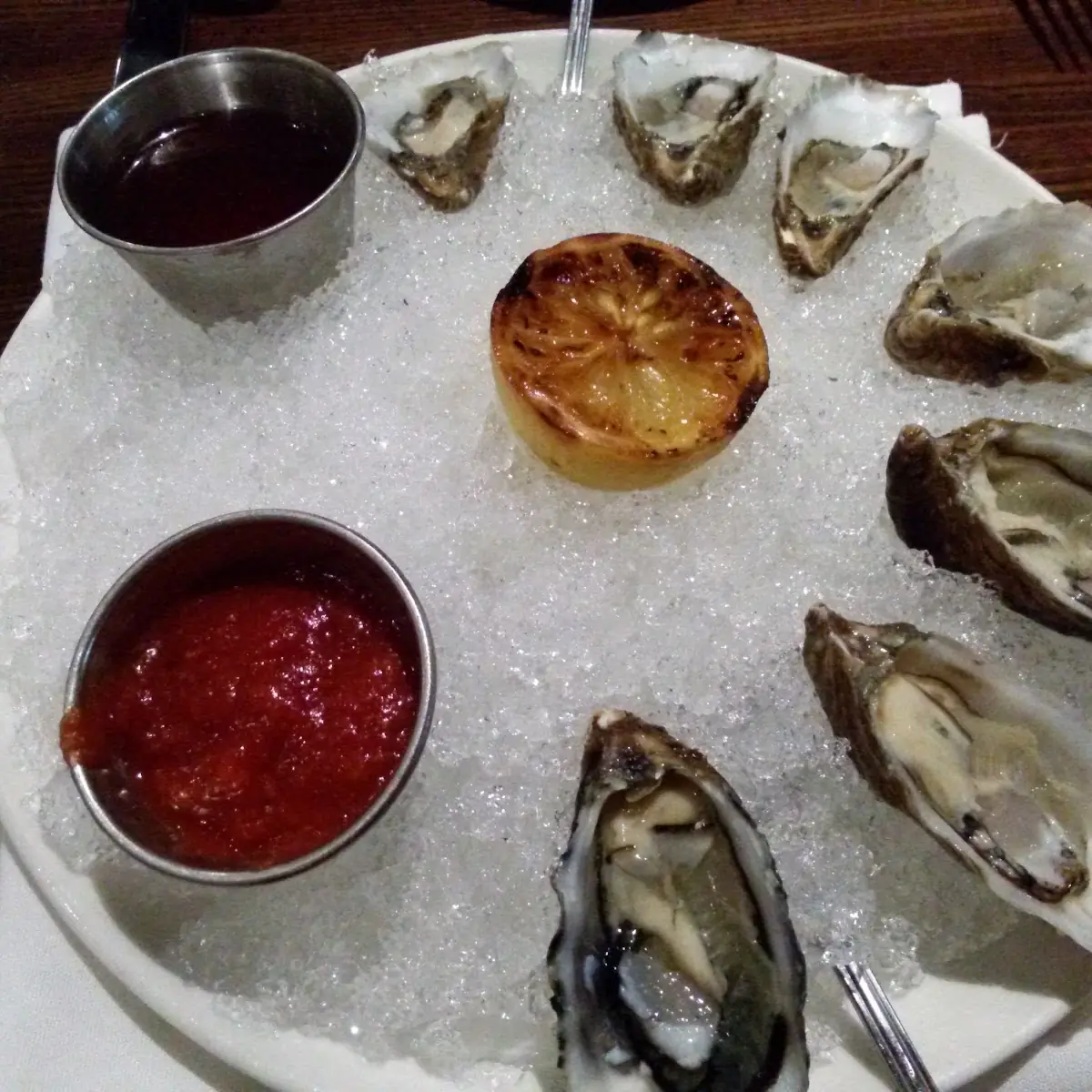 Oysters on the Half Shell