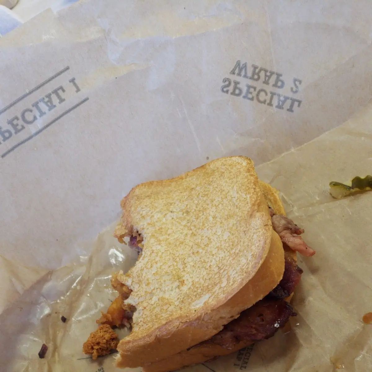 Quarter Pound Pulled Pork Sandwich