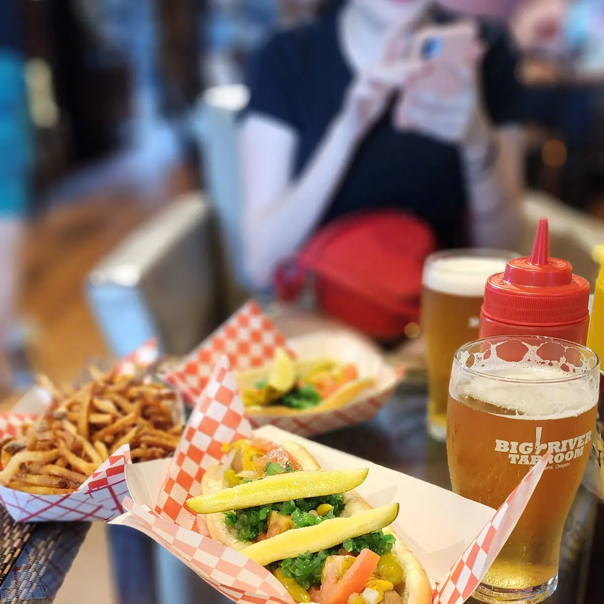 Hot Dog and Fries