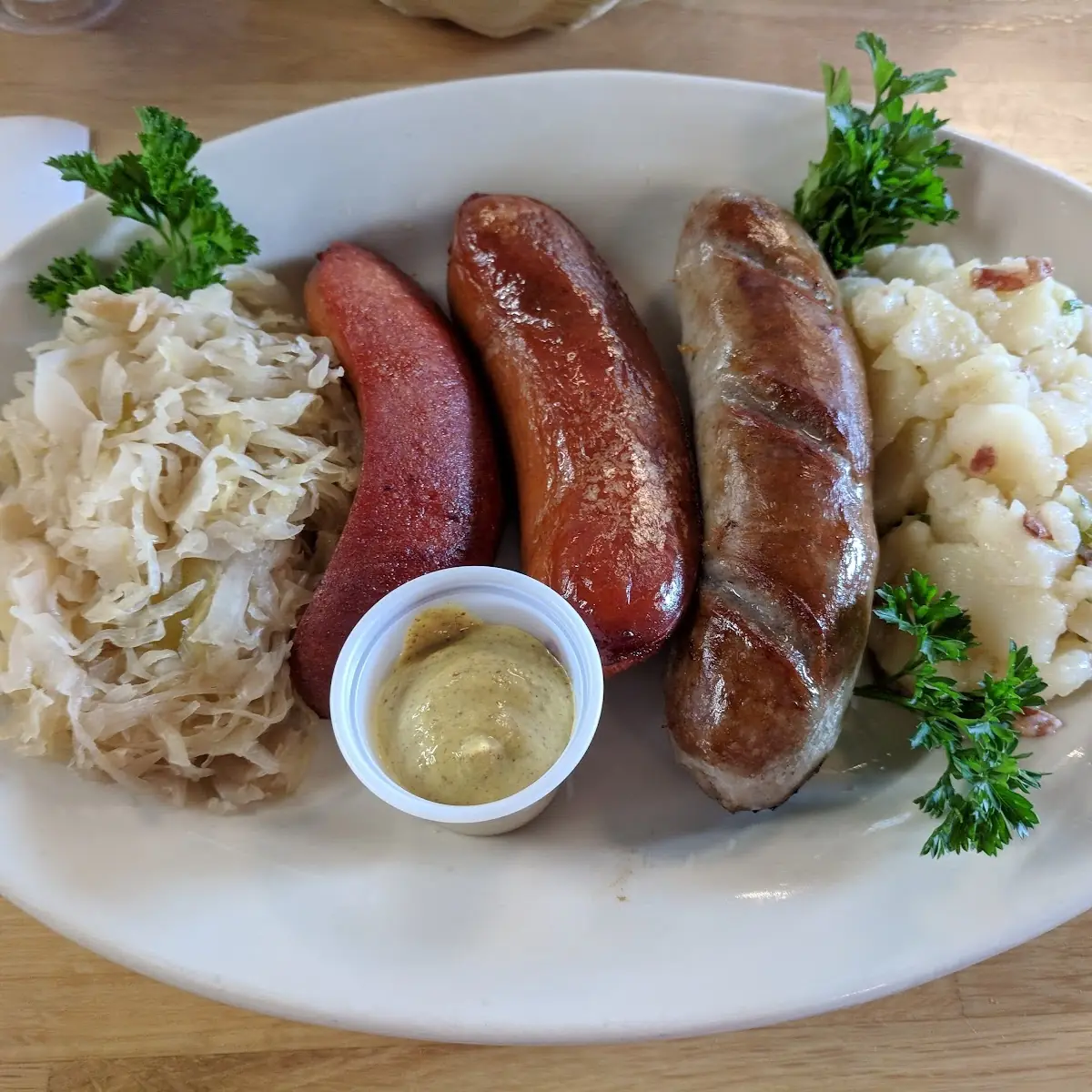 Bratwurst Plate