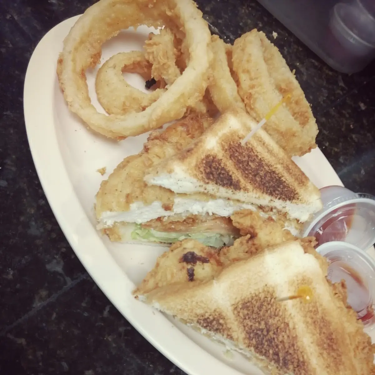 Chicken Fried Chicken Sandwich