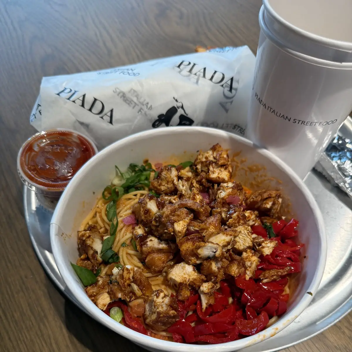 Fire Chicken Pasta Bowl