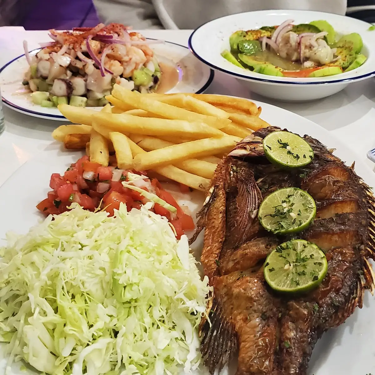 Fried Fish Plate